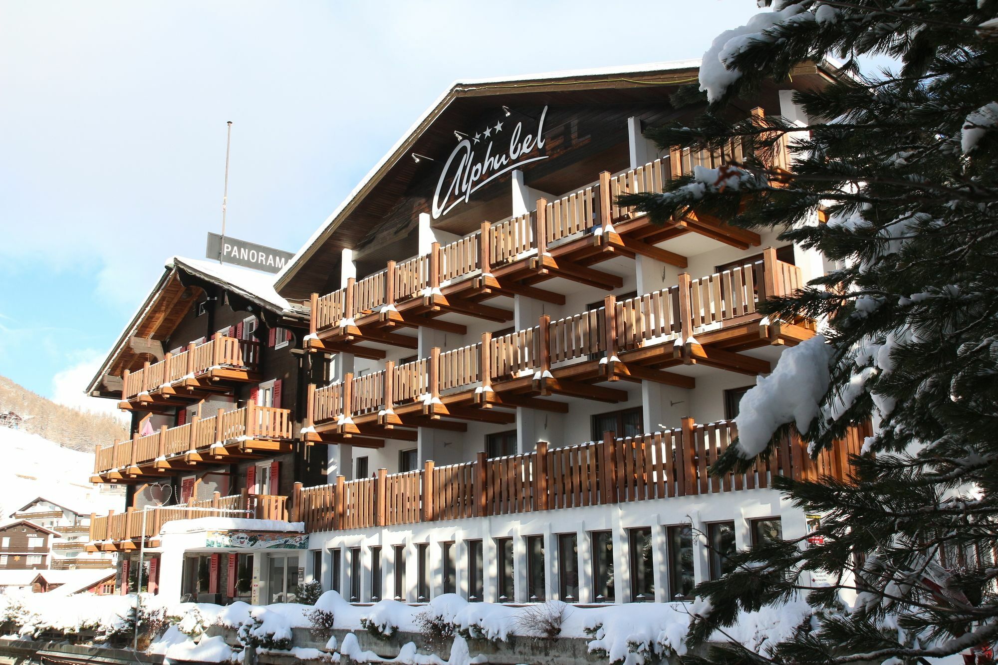Swiss Family Hotel Alphubel Saas Fee Exterior foto